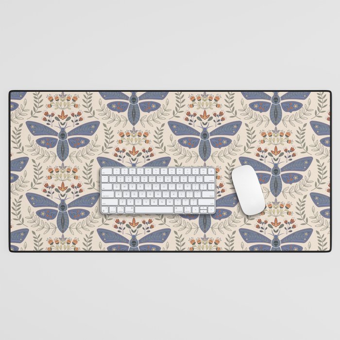 Magical Death Head Moth Desk Mat Gallery Image 1