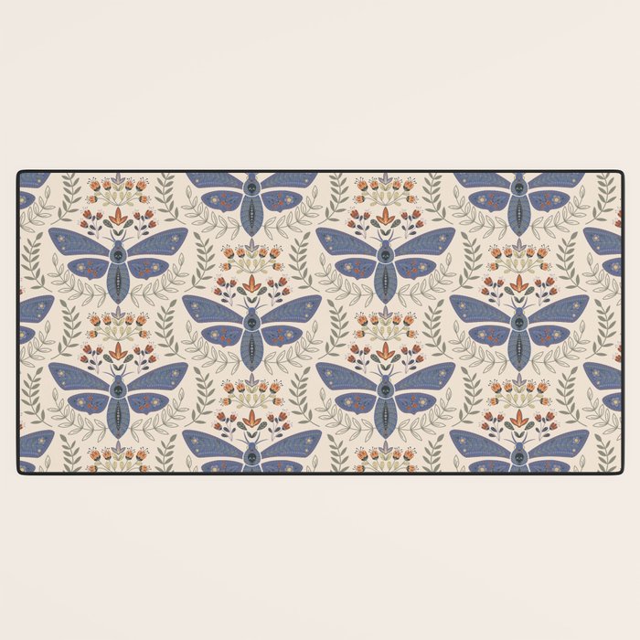Magical Death Head Moth Desk Mat Gallery Image 3