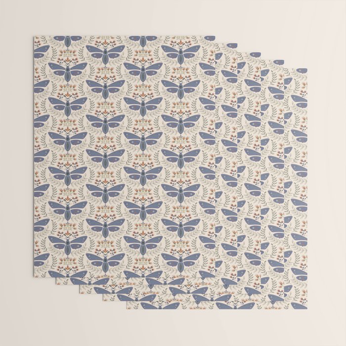 Magical Death Head Moth Wrapping Paper Gallery Image 3