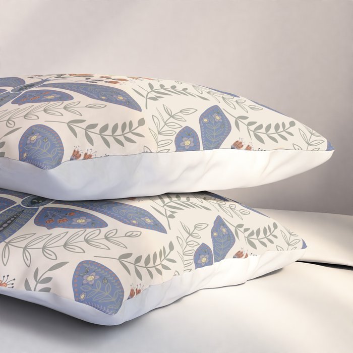 Magical Death Head Moth Pillow Sham Gallery Image 3