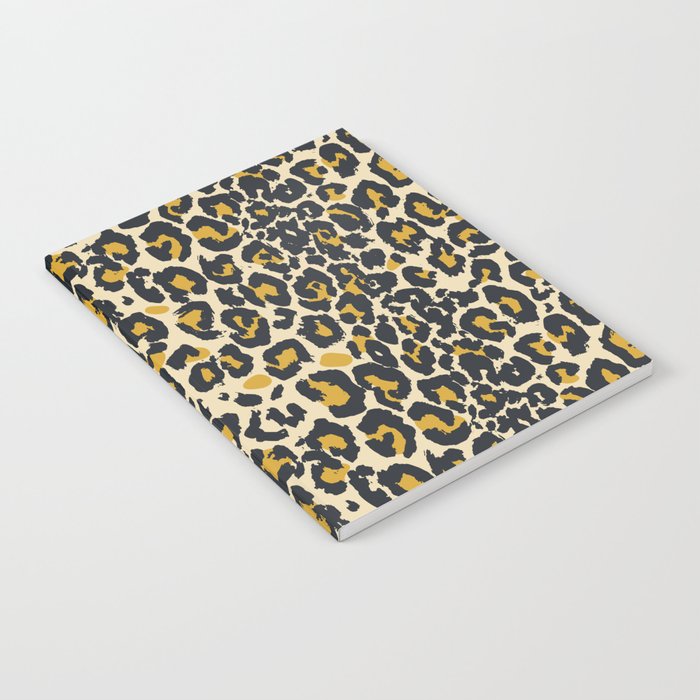 tan 00s leopard Notebook Gallery Image 1