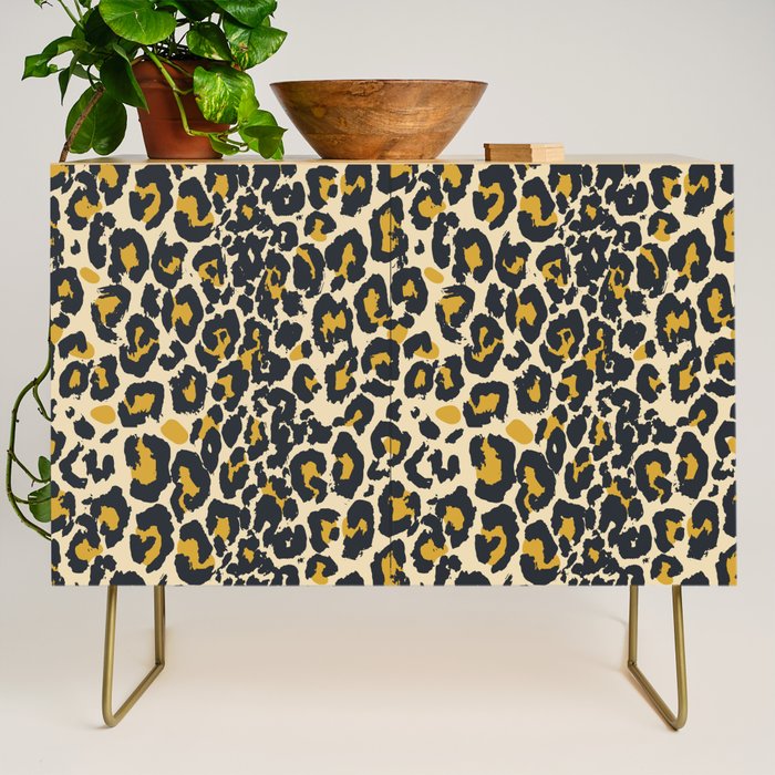 tan 00s leopard Credenza Gallery Image 1