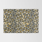 tan 00s leopard Rug Gallery Image 2