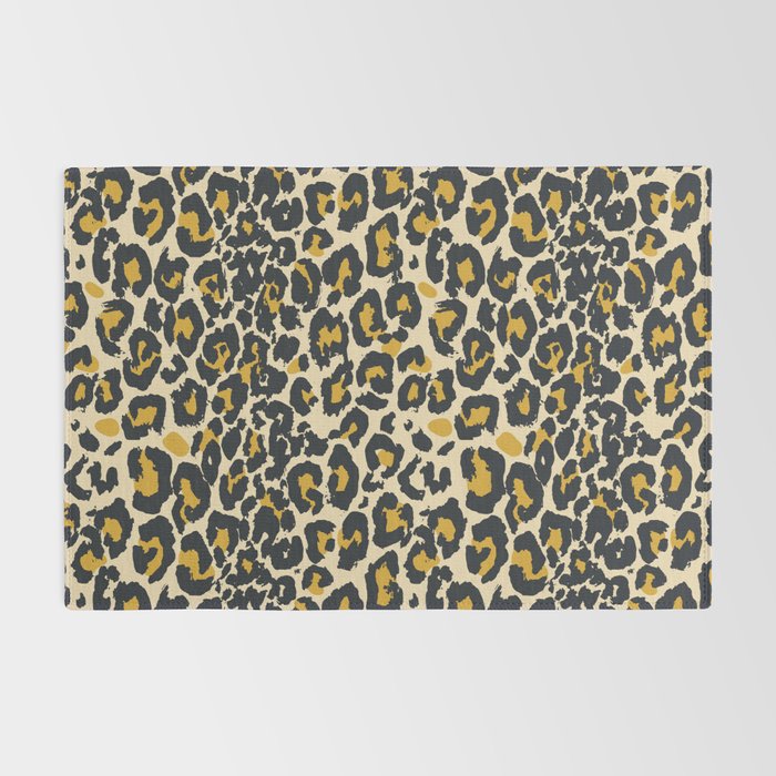 tan 00s leopard Rug Gallery Image 2