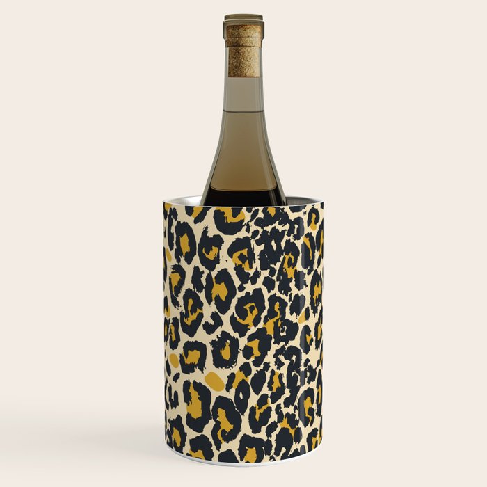 tan 00s leopard Wine Chiller Gallery Image 3