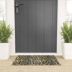 tan 00s leopard Welcome Mat Gallery Image 3