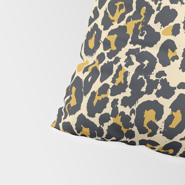 tan 00s leopard Pillow Sham Gallery Image 4