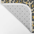 tan 00s leopard Bath Mat Gallery Image 2
