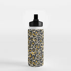 tan 00s leopard Water Bottle Gallery Image 2