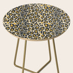 tan 00s leopard Side Table Gallery Image 2