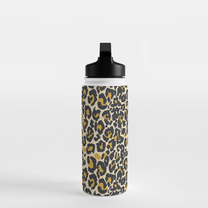 tan 00s leopard Water Bottle Gallery Image 3