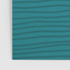 Sea Foam Blue Pinstripes Poster Gallery Image 3
