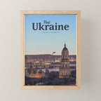 Visit Ukraine Mini Art Print Gallery Image 1