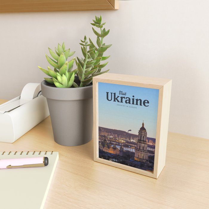 Visit Ukraine Mini Art Print Gallery Image 2
