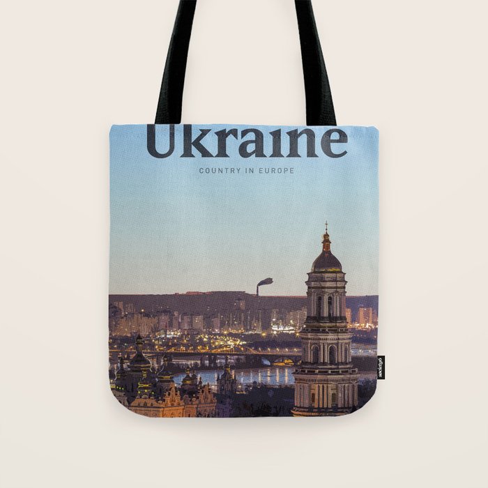 Visit Ukraine Tote Bag Gallery Image 1