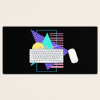Memphis pattern 121 - 80s / 90s Retro Desk Mat Gallery Image 1