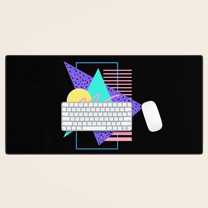Memphis pattern 121 - 80s / 90s Retro Desk Mat Gallery Image 1