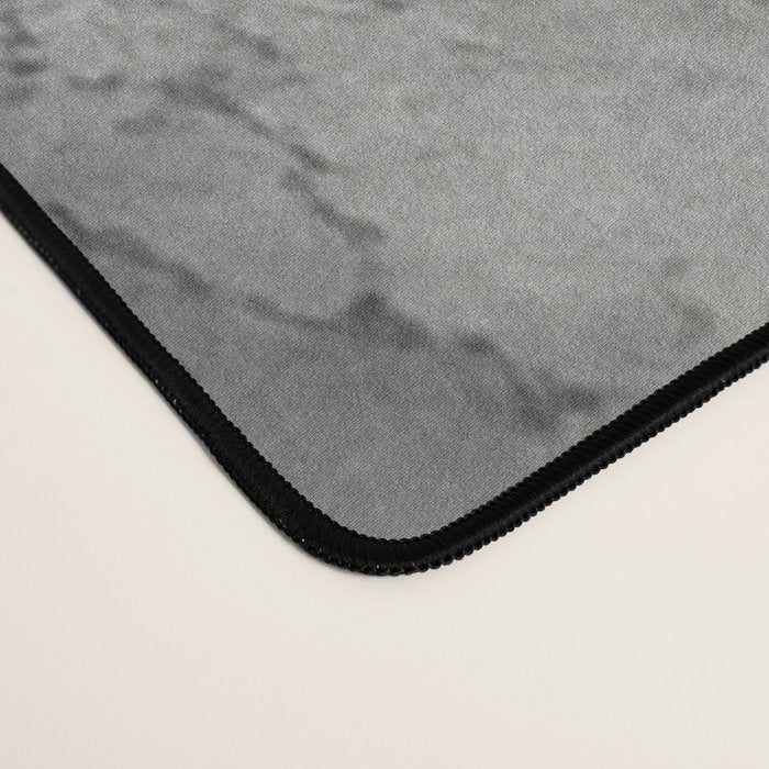 Floral Portrait-black and white Desk Mat Gallery Image 4