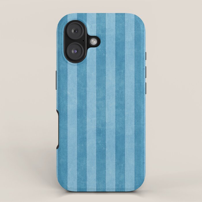 STRIPES - 004 - blue iPhone Case Gallery Image 1