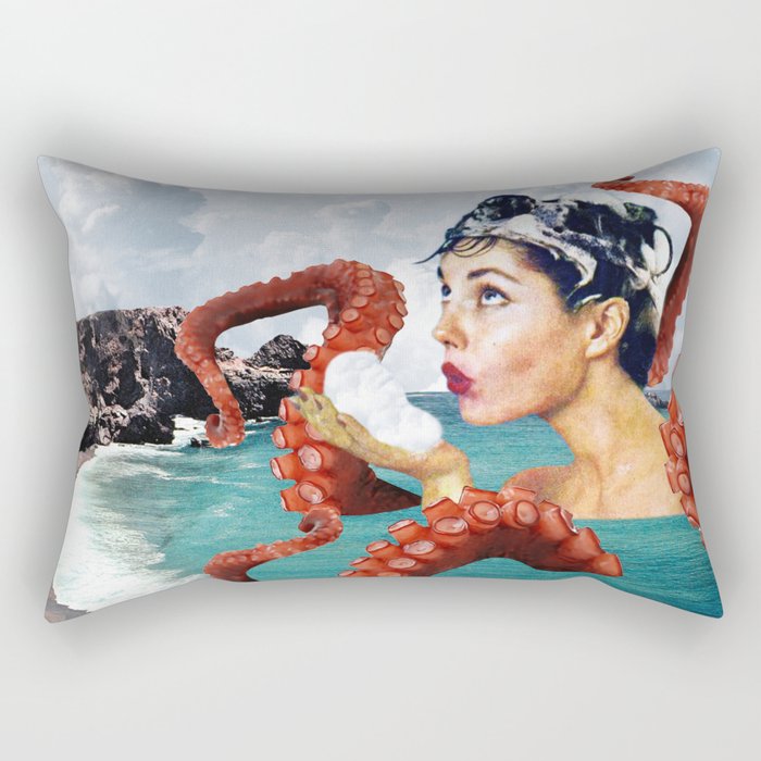 Ursula the Sea Creature Rectangular Pillow Gallery Image 1
