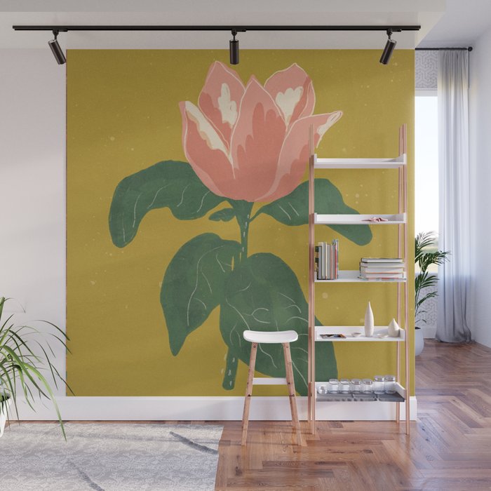 Magnolia #2 Wall Mural Gallery Image 1