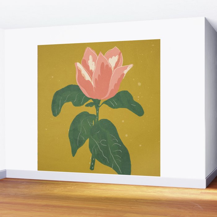 Magnolia #2 Wall Mural Gallery Image 2