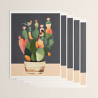 Cactus and Birds 4 Wrapping Paper Gallery Image 3