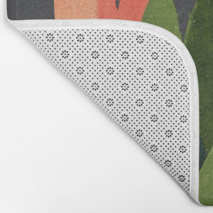 Cactus and Birds 4 Bath Mat Gallery Image 2