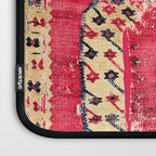 Ottoman  Antique Ushak Turkish Niche Kilim Print Laptop Sleeve Gallery Image 3
