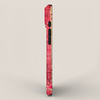 Ottoman  Antique Ushak Turkish Niche Kilim Print iPhone Case Gallery Image 2