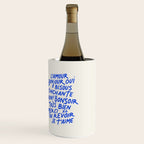 French Words Wine Chiller Gallery Image 3