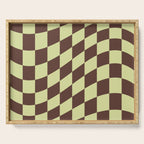 Wavy Chocolate x Pistachio Cream Serving Tray Gallery Image 1