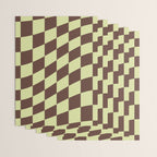 Wavy Chocolate x Pistachio Cream Wrapping Paper Gallery Image 3