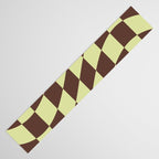 Wavy Chocolate x Pistachio Cream Table Runner Gallery Image 3