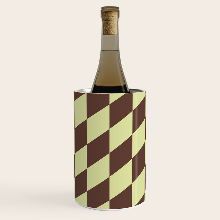 Wavy Chocolate x Pistachio Cream Wine Chiller Gallery Image 1