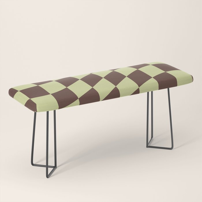 Wavy Chocolate x Pistachio Cream Bench Gallery Image 1