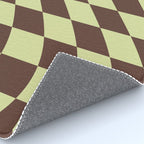 Wavy Chocolate x Pistachio Cream Rug Gallery Image 4