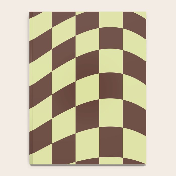 Wavy Chocolate x Pistachio Cream Notebook Gallery Image 4