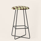 Wavy Chocolate x Pistachio Cream Stool Gallery Image 1