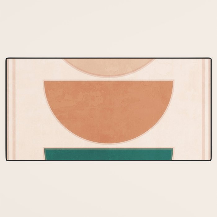 Minimal Geometric Shapes 105 Desk Mat Gallery Image 3