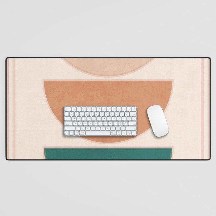 Minimal Geometric Shapes 105 Desk Mat Gallery Image 1