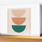 Minimal Geometric Shapes 105 Wall Mural Gallery Image 2