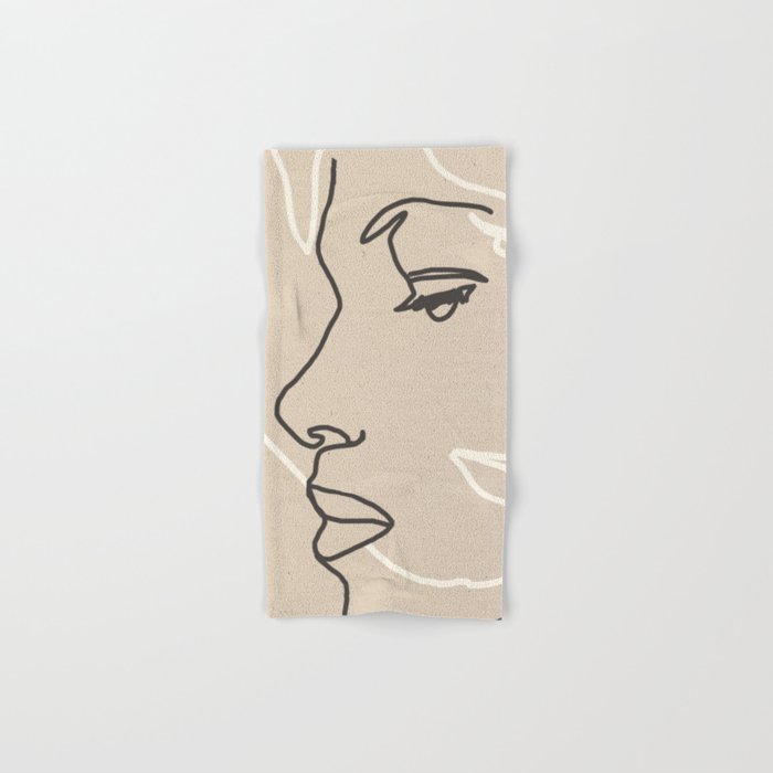 Abstract Face 16 Bath Towel Gallery Image 1