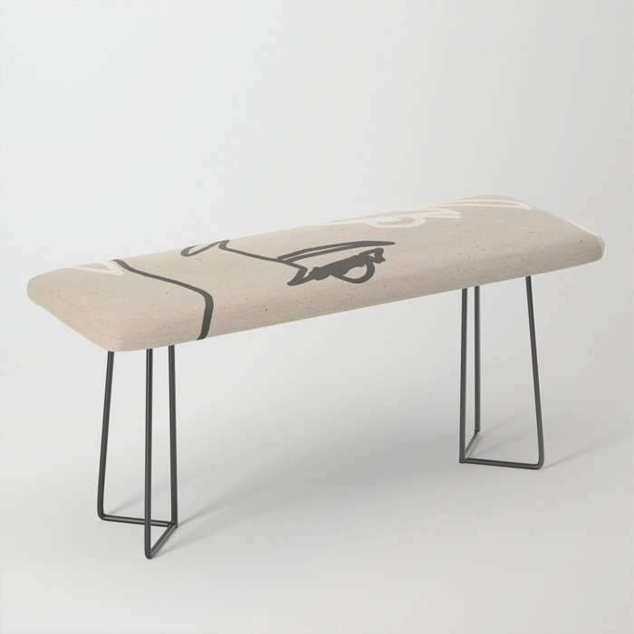 Abstract Face 16 Bench Gallery Image 1