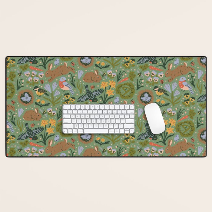 Springtime Desk Mat Gallery Image 1