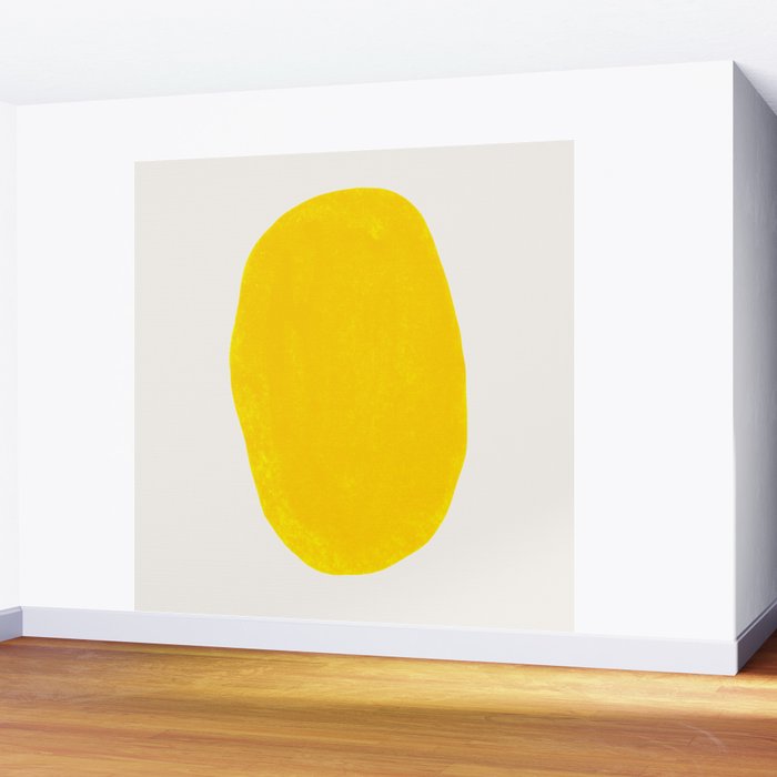 Simply Organic Golden Yellow Wall Mural Gallery Image 2