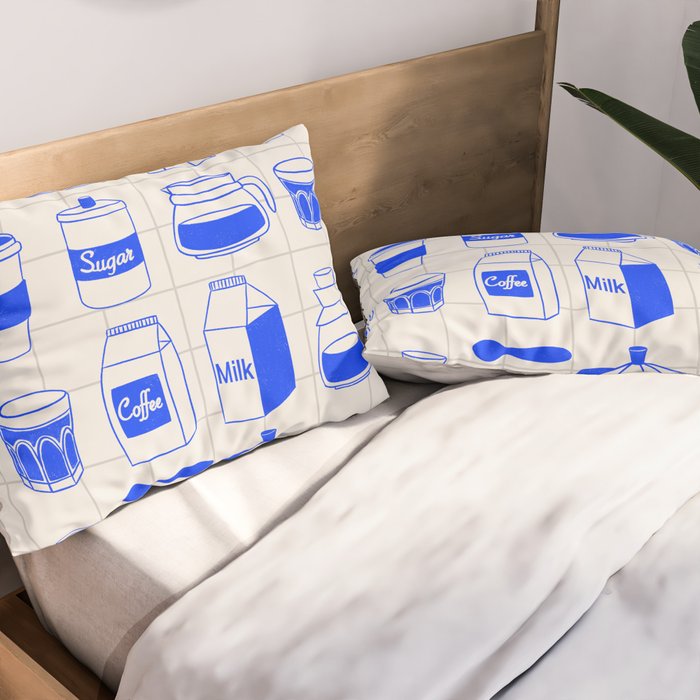 Coffee time Pillow Sham Gallery Image 2