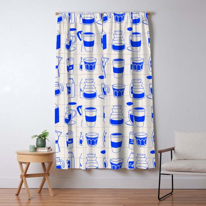Coffee time Window Curtain Gallery Image 5