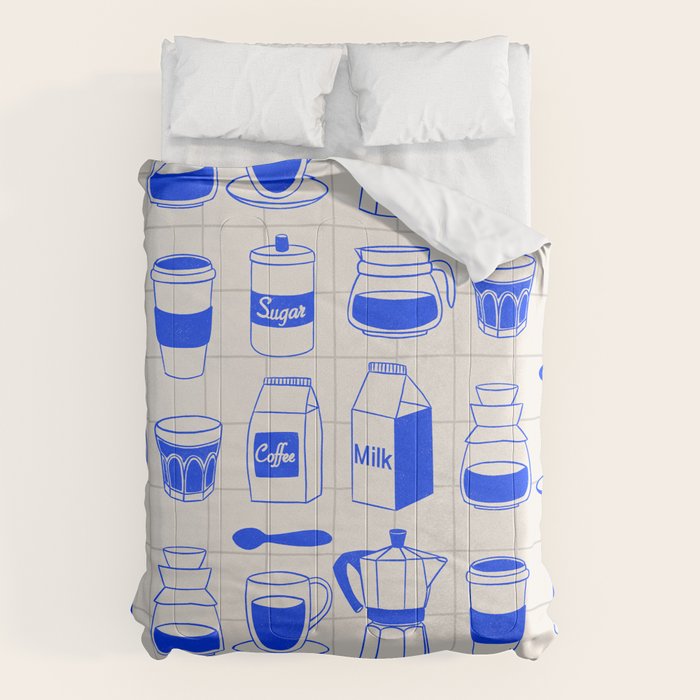 Coffee time Comforter Gallery Image 6
