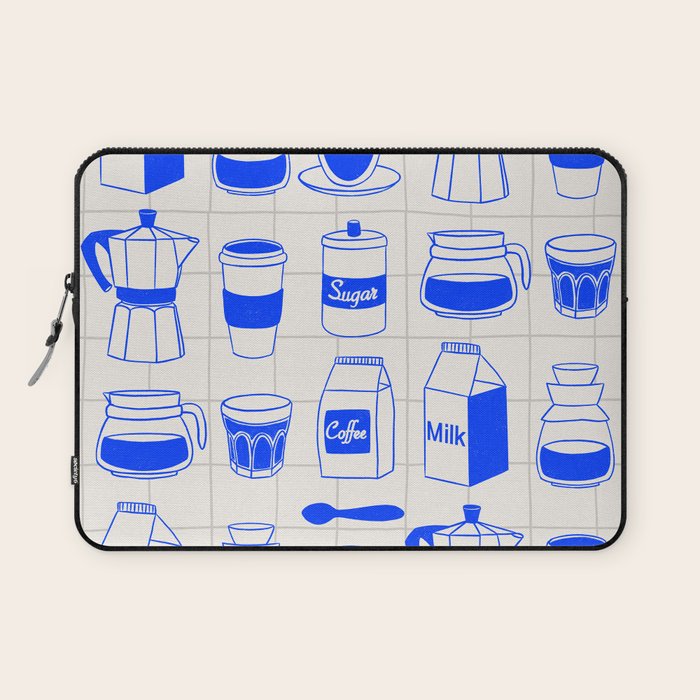 Coffee time Laptop Sleeve Gallery Image 1